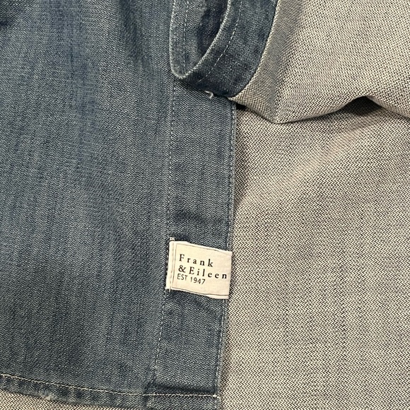 Frank & Eileen | Mary Classic Shirtdress | Vintage Stonewashed Indigo | Size XS - Picture 5 of 9
